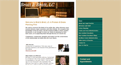 Desktop Screenshot of brattlaw.com